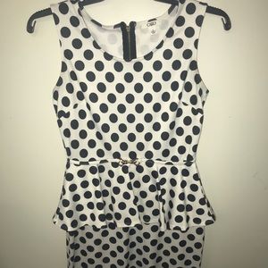 Cato Polka Dot Dress